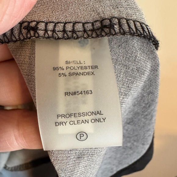 Calvin Klein Brown and Black Animal Print Blouse - Picture 4 of 4